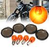 2002-Up Bulbs Lens 4 Sets Amber Covers Indicator Kit