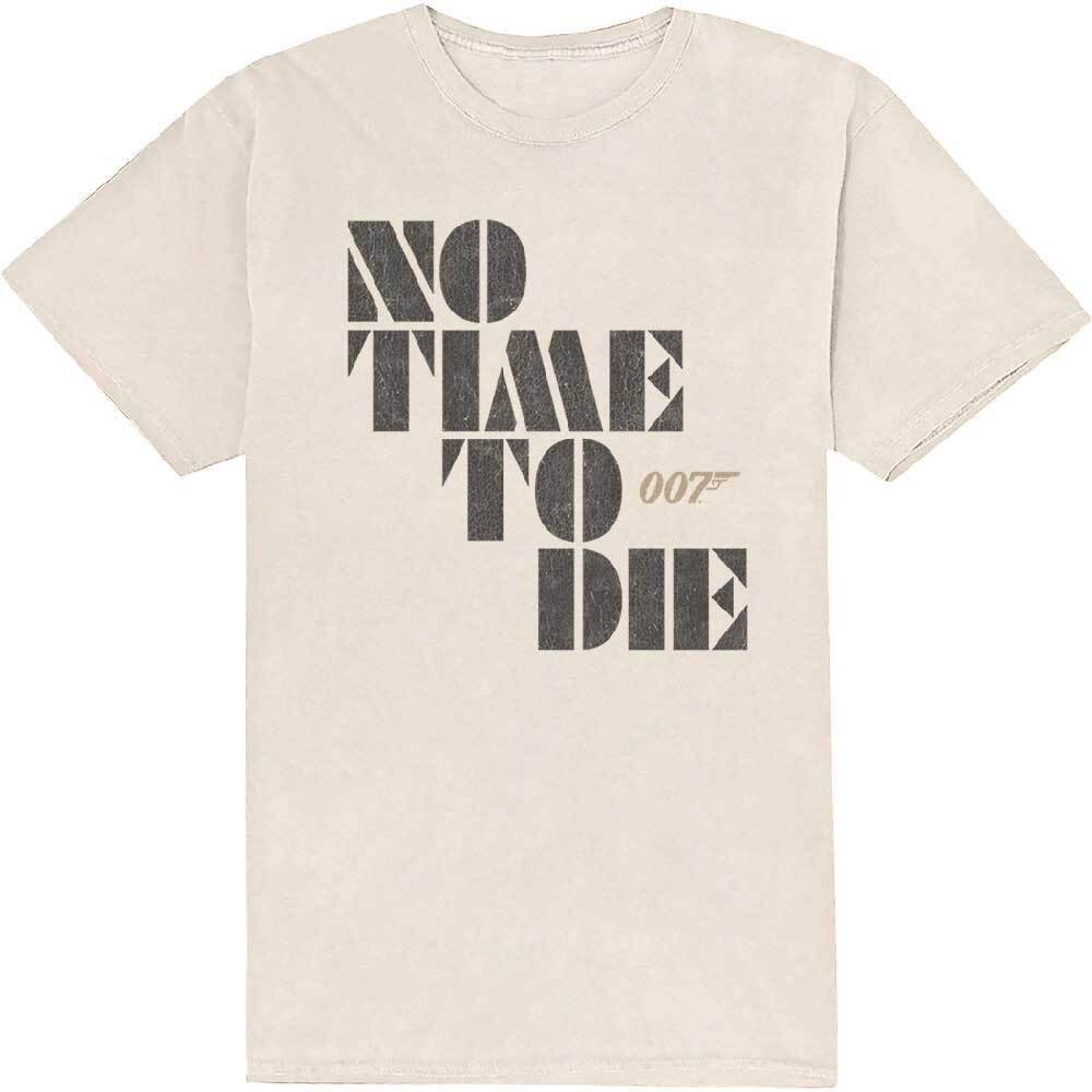 Rock Off James Bond 007 No Time to Die (Natural) T-Shirt (xx-Large) Off-White 3XL