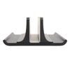 Vertical Laptop Stand 3 in 1 Aluminium Alloy   Size Space Saving Laptop Holder for Maximum 17.3in Laptop