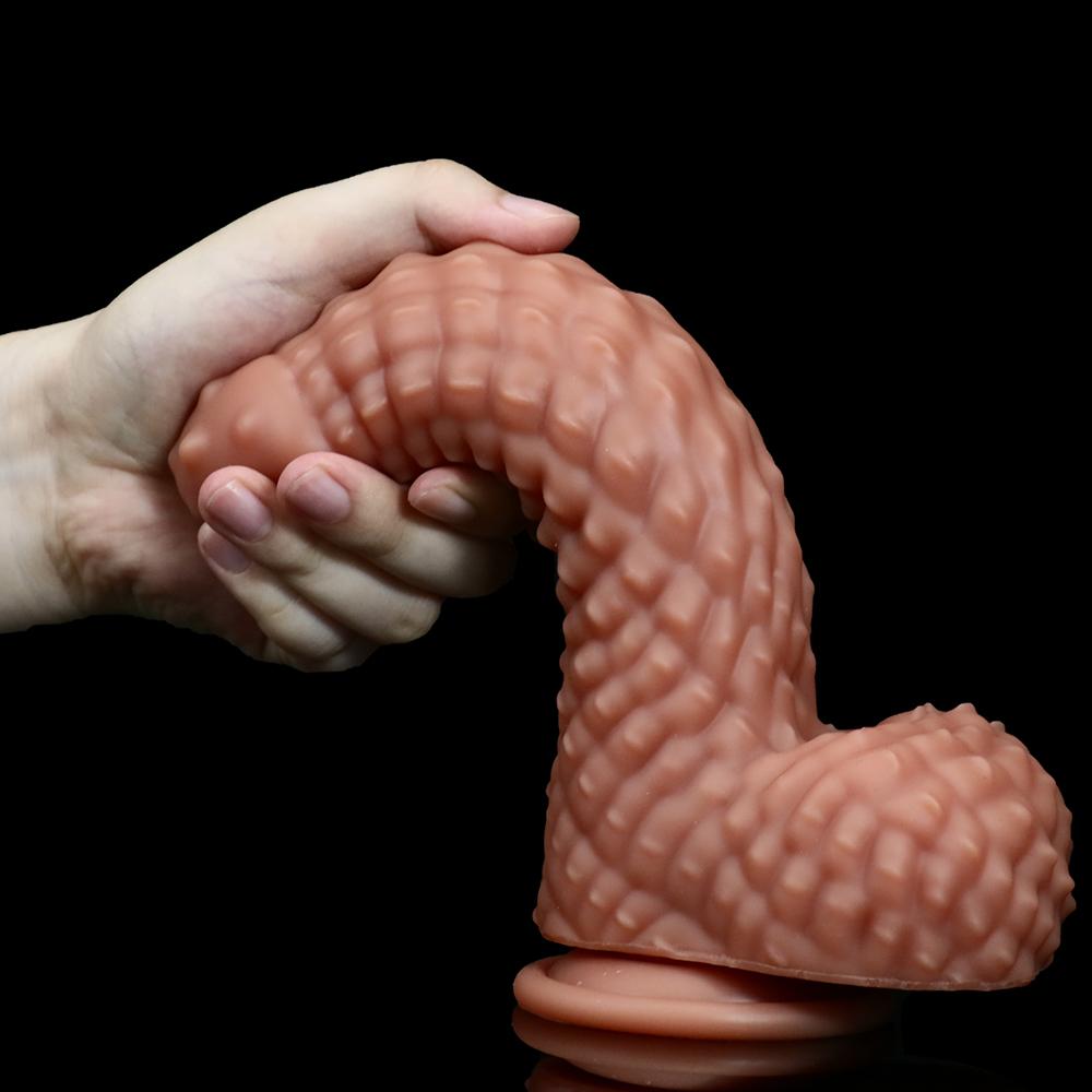 Silica Gel Anal Dildo Adult Supplies Gode Penis Horse Dilido Liquid Silicone Sexo Porno Sex Toys Realistic Huge Dildo for Woman