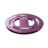 Aluminum Alloy Foldable Phone Ring Holder Stand, Dual-Sided Magnetic Car Mount