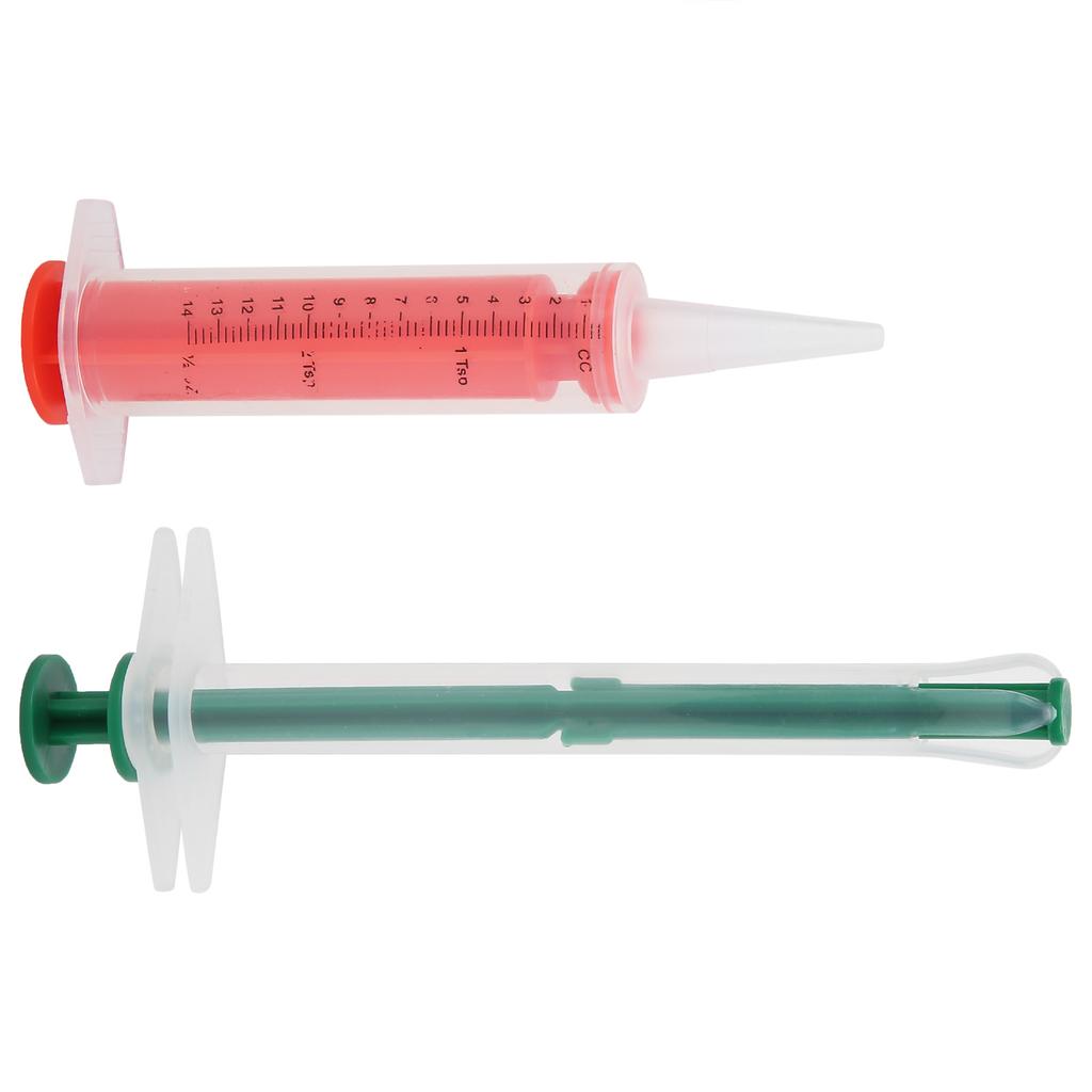 Pet Medicine Feeder Silicone Syringe Pet Tablet Syringe with 2 Tips for Dog and Cat