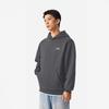 Li Ning Sports Fashion Serie Einfarbig Locker Kapuzenpullover Warmes Fleece Pullover Langarm Sweatshirt Unisex Sweatshirt Magnetgrau AWDUE95-10