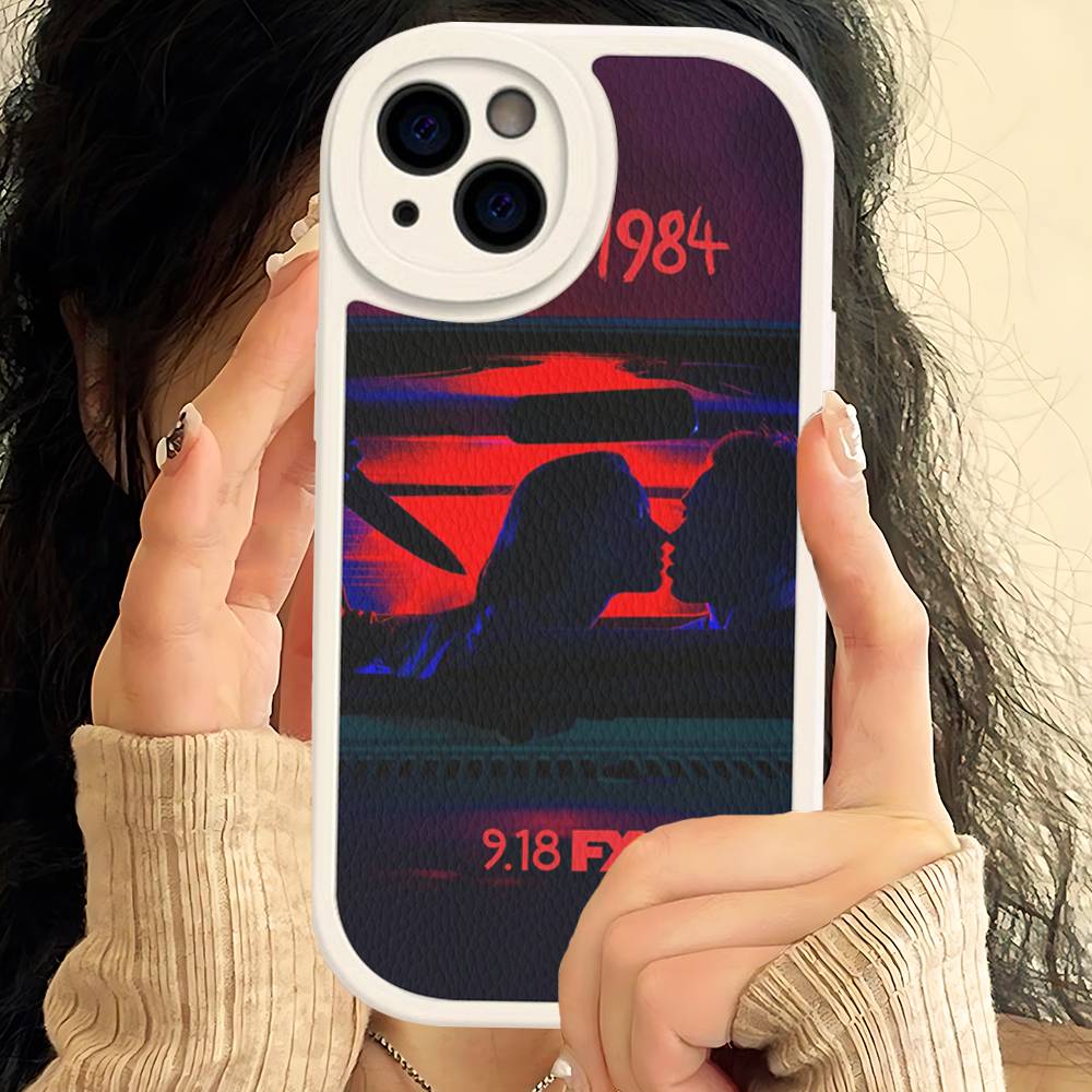 

American Horror Story AHS 1984 Leather Phone Case For IPhone 16 15 14 17 Pro Max 11 12 Mini Plus Soft Shell iphone 11
