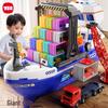 2025 Kids' Cargo Ship & Crane Toy Set with Cars - Fun Gift for Boys Ages 3 To 6
