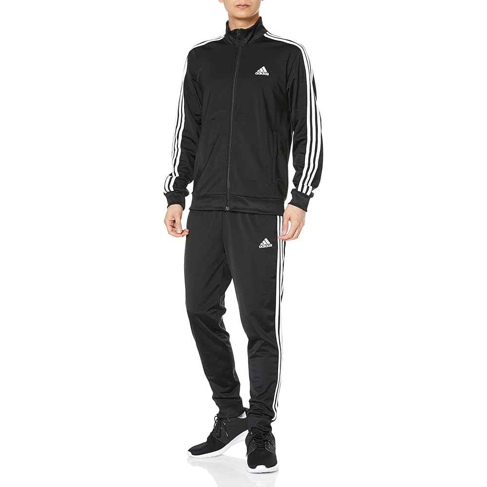 Adidas Tracksuit Set 3 Stripes Comfortable Fit Sportswear for Men and Women