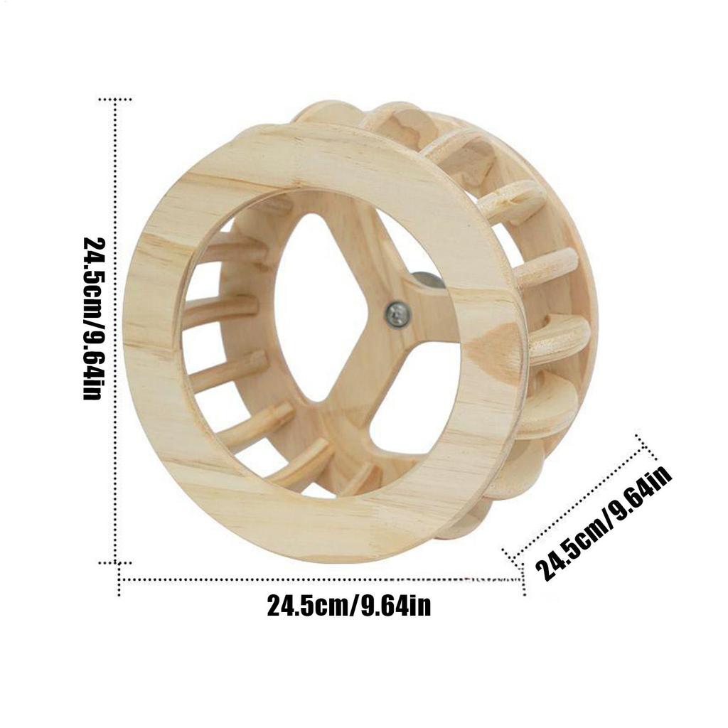 Parrot Perch Wooden Intelligence Enrichment Exercise Wheel Cockatiel Toys For Parakeet Cockatiel Conure Canary Lovebird African