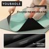 Customizable Natural Rubber Yoga Mat with Design Options
