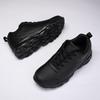 Autumn Winter Sneakers Women Soft Sole Non Slip Black Leather Sneakers Women Casual Shoes Lace Up Waterproof Women's Sport Shoes