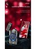 Eagle Design Dual Arc Lighter with Power Display & Lighting Strip - Ideal Gift for Boyfriend