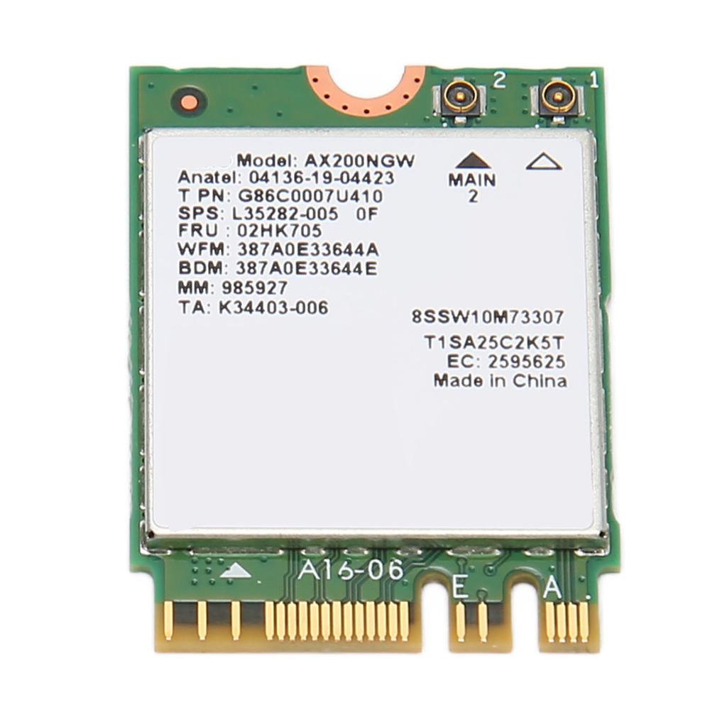 WiFi 6 Network Card for Intel AX200NGW 802.11ax Bluetooth 5.2 WIFI M.2 Network Adapter for Laptop