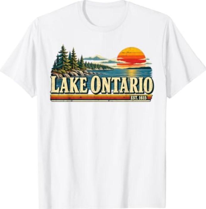 Lake Ontario Est 1615 Lake Ontario T-Shirt