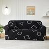 Armchair Corner Sofa Cover Leaves Stretch Sofa Cover Couch Cover Slipcovers Chaselong Protector for Pets and Kids Fully Wrap