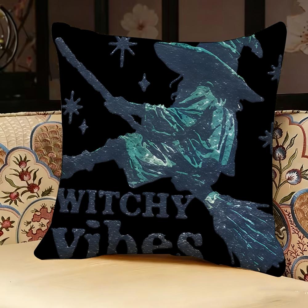 Halloween Pillow Case Pillowcase, Double-sided Printed, Sofa Cushion, Bedroom Headboard Pillow