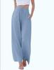 2024 Women's Casual Loose Drawstring Wide-Leg Pants for Spring and Autumn