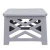 Tragbare Campingtoilette Faltbare Reisetoilette mit Deckel 100 kg Tragfähigkeit für Outdoor-Wandern Bootfahren