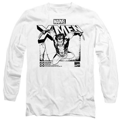 Marvel Unisex Adult X-Men Wolverine Jump T-Shirt