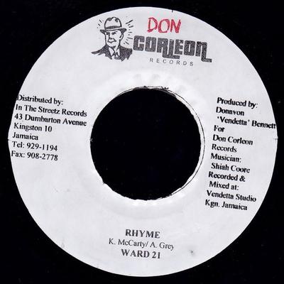 7inch Record WARD 21 - Rhyme NONE Don Corleon Rec 2003 Jamaica Reggae, Ska & Dub Used