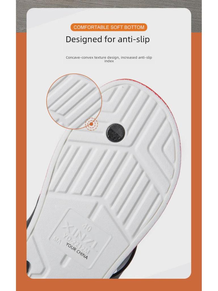 Men's Non-Slip Soft Sole Flip-Flop Sandals: Durable Summer Beachwear