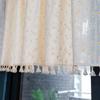 Japanese Short Curtain Half Curtain American Country Kitchen Coffee Curtain Half Curtain Partition Curtain Finished Japanese Style