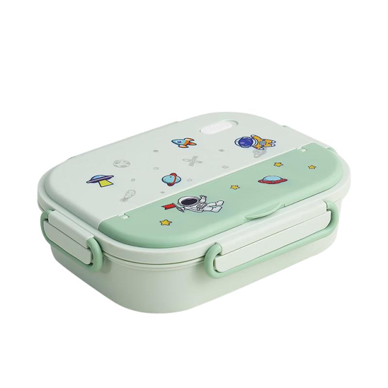 Junshiqi WA316 316 Stainless Steel Insulated Divided Lunch Box Four Compartments