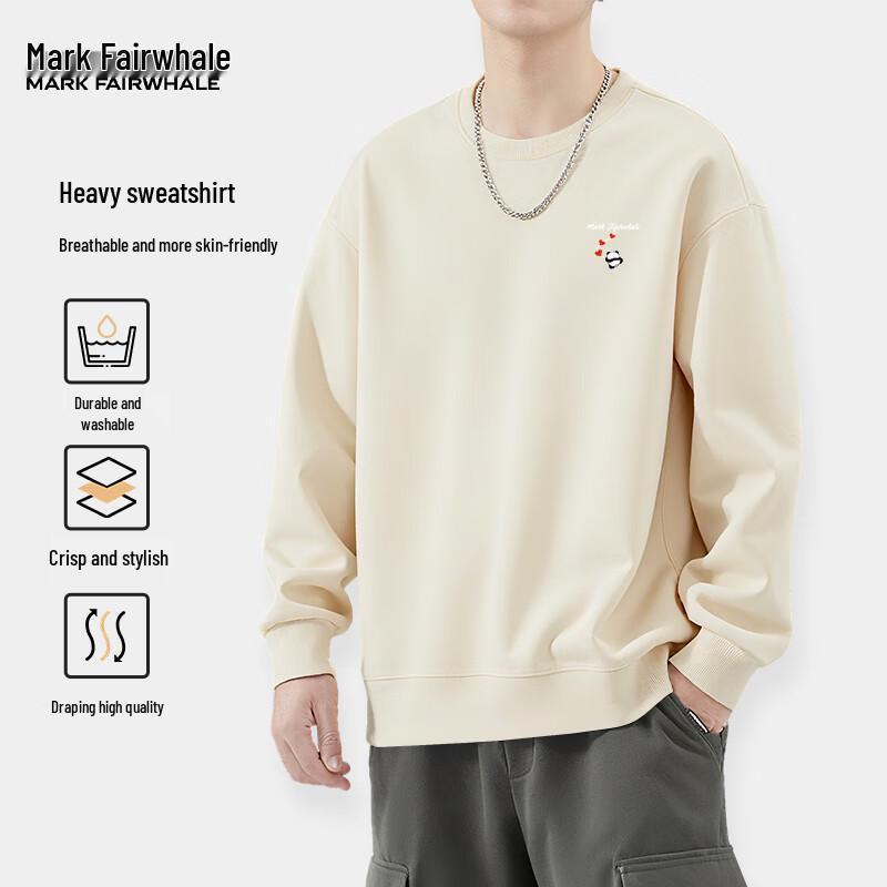 

Mark Fairwhale Men s 2025 Autumn Heavyweight Pullover Sweatshirt 5XL