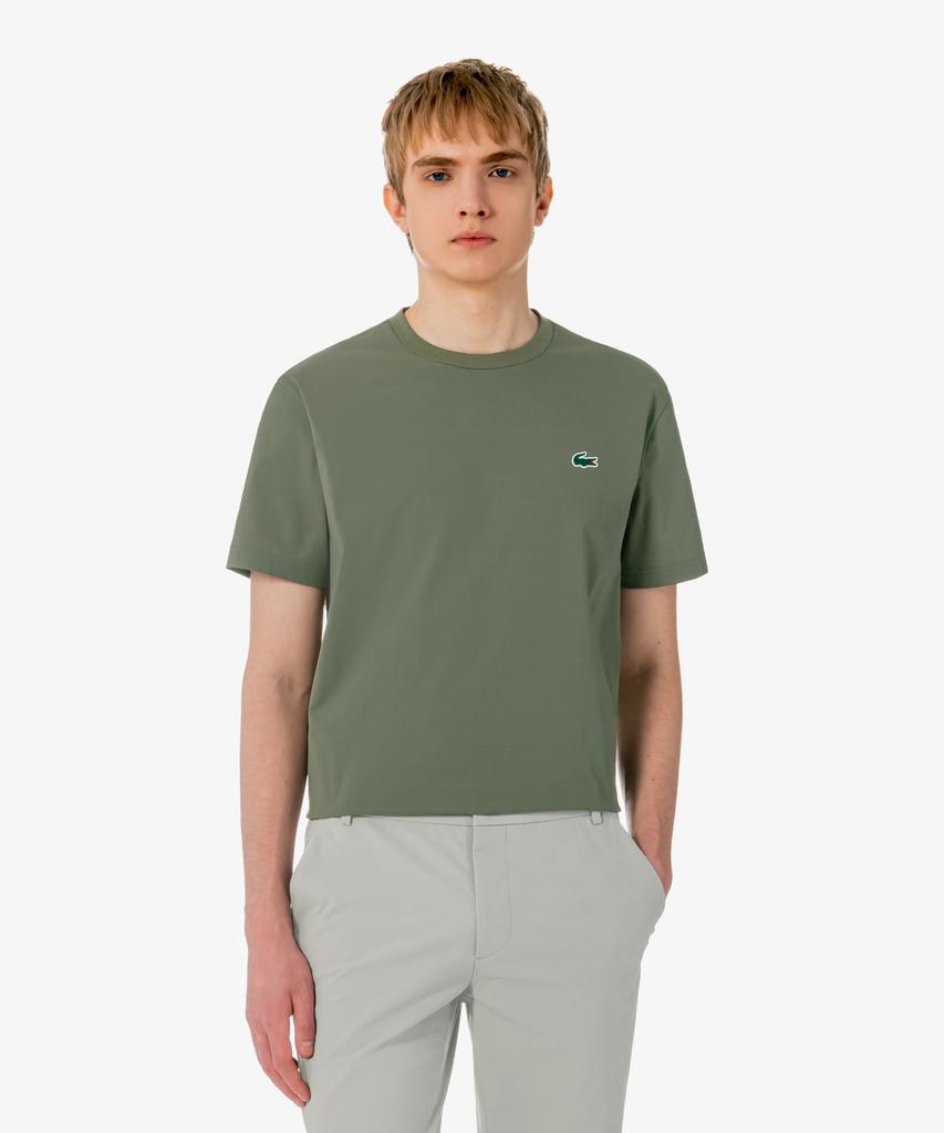 LACOSTE Men'S Performance Woven-Like T-Shirt Th360E-56G Bmy