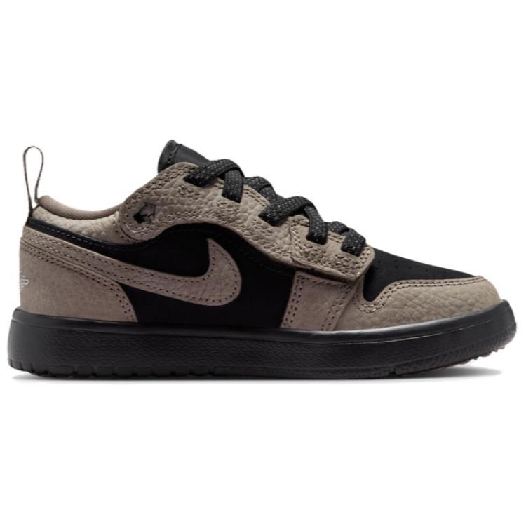 Jordan Air  1 Alt Se Bp Comfortable Versatile Low Top Kids Basketball Shoes Kids Sneaker Black Brown IQ8630005