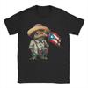 Bad Bunny Puerto Rico Coqui Frog Boricua Puerto Rican Flag Taino T-Shirts for Men 100% Cotton Tee Short Sleeve T Shirts Clothes