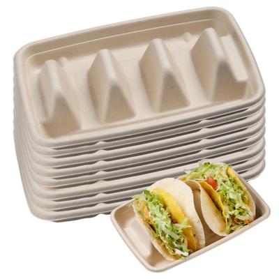 Partiler İçin 10/20 Adet Tek Kullanımlık Taco Tutucu Sağlam Taco Tepsisi Tutucu