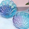 Seashell Resin Box Molds with Lids,3D Jar Silicone Mold,Trinket Storage Container Box Mold for Resin Casting Home Decor