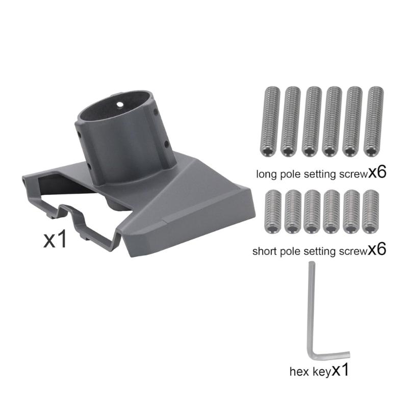 Satellite Dish Support Holders Bracket Adapter Structure Easy Installation for Gen 3 Outdoors Enthusiasts Quick Assembly
