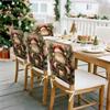 2/4/6pcs/set 45x55cm Retro Santa Claus Chair Cover Table Decoration Dining Seat Chair Covers Dining Room Bar Party Banquate