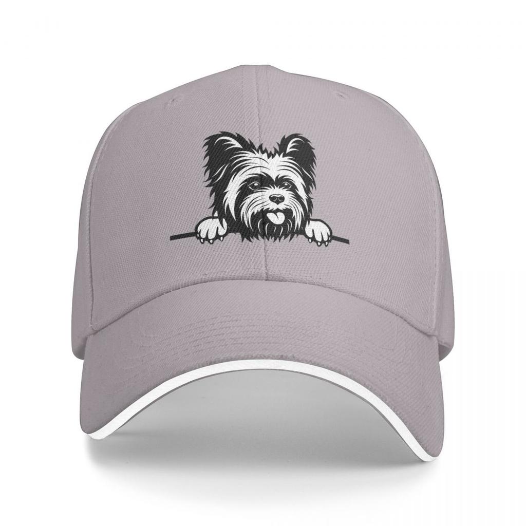 Peeking Dog West Highland White Terrier Baseball Caps Snapback Baseball Hats Breathable Casual Casquette Outdoor Unisex