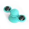 Cat Windmill Toy Funny Massage Rotatable Cat Toys with Catnip LED Ball Teeth Cleaning Pet Products