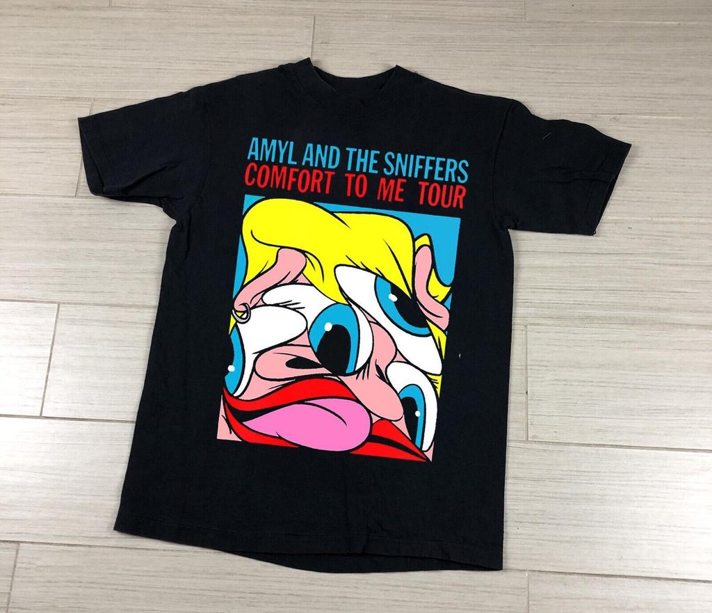 Collection Amyl and The Sniffers Band Heavy Cotton S to 5XL Shirt TV224