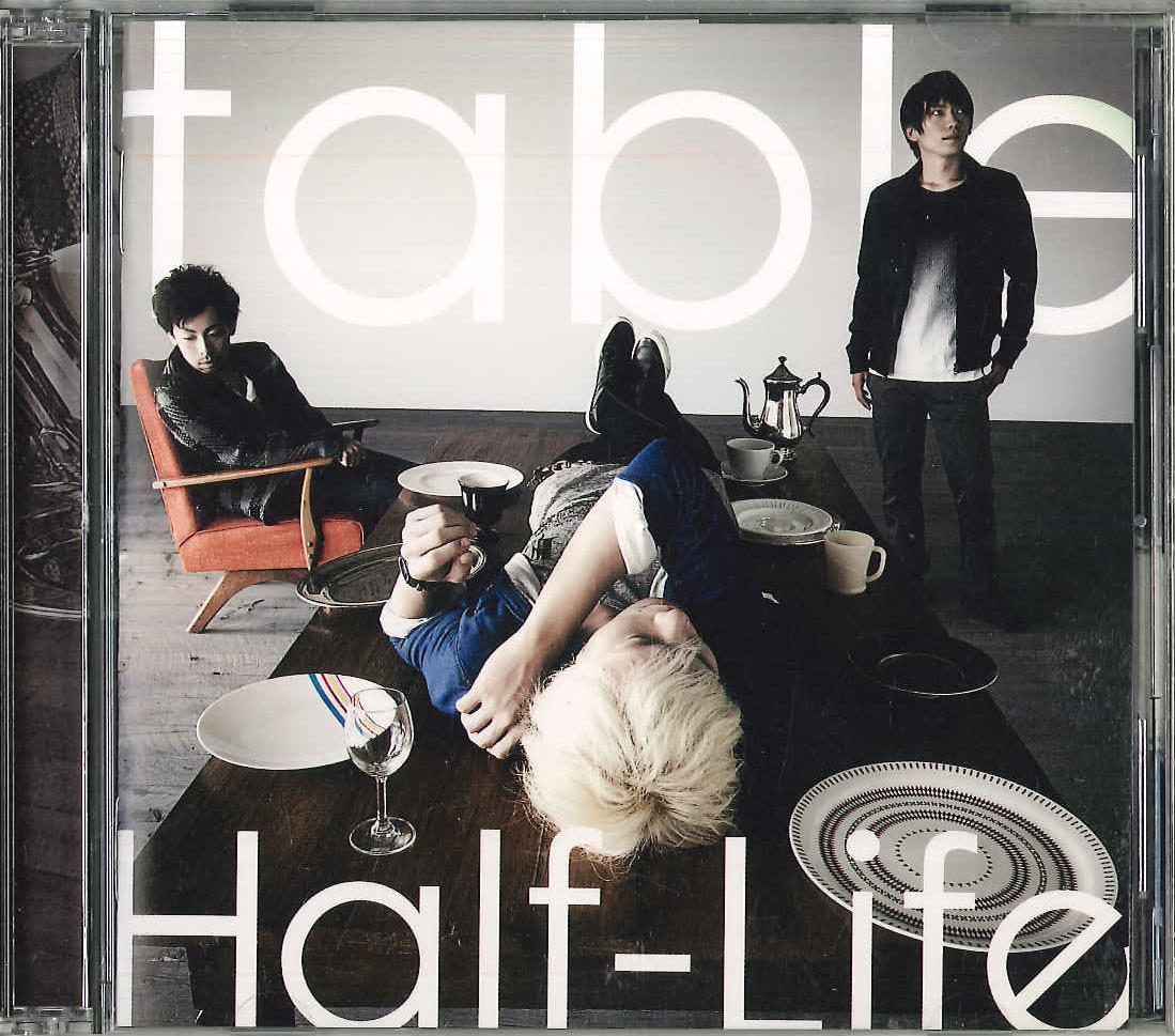 

CD HALF-LIFE - Table NFCD27291 TEARBRIDGE Japan ObiJapanese Pop/Rock Used