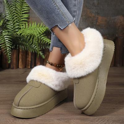 Winter New Women's Thick Sole Sheepskin Wool Anti Slip Snow Boots Fashion Women's Mini Warm Thickened Women's Boots