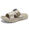 2025 summer open-toed sandals fashion trend casual men's shoes platform lightweight one-word drag foot quick-drying shoes
