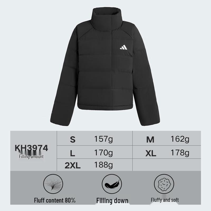 Adidas Women's Sport Style W Helionic RLX Short Down Jacket KH3974