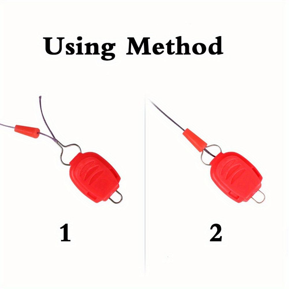 5/10/15pcs Updated Fishing Line Stopper Clip with silicone plug for Baitcasting Reel Spool Card Lines Device Tackle Accessories 260319