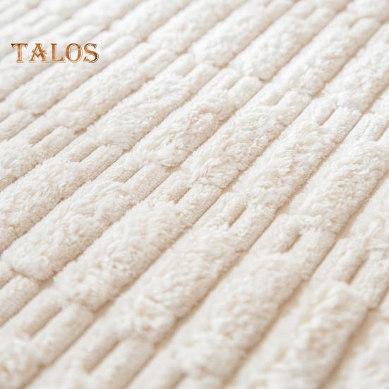 Winter Seat Cushion Stuffed Anti-slip Bottom Quick Rebound Pressure Relief Seat Pad with Removable Cover Thickened Fuzzy Plush Living Room Office