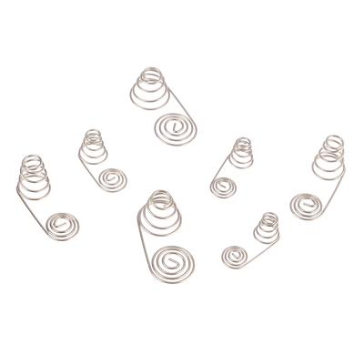 5Pcs Aa Battery Negative And Positive Coils Spring Contact Plate Aa Battery Nickel Wire Spring