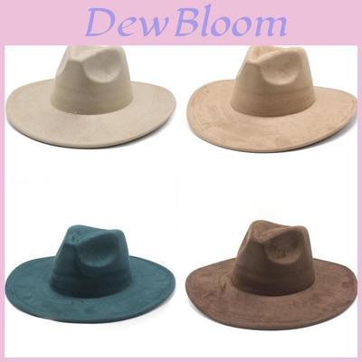 Style Wool Felt Hat With Wide Brim For Men And Women Winter Fashion