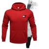Men's Fleece Hooded Pullover & Sweatshirt Set - Autumn/Winter Casual Sportswear