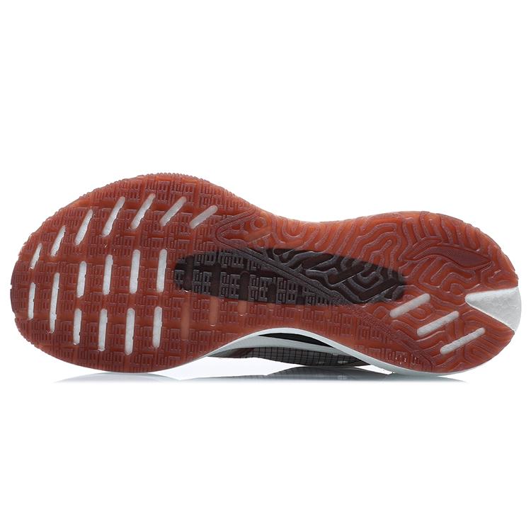 Li Ning Shadow Essential Cushioning Abrasion Resistant Lightweight Low Top Running Shoes Men's White Quicksand Yellow ARHQ247-4