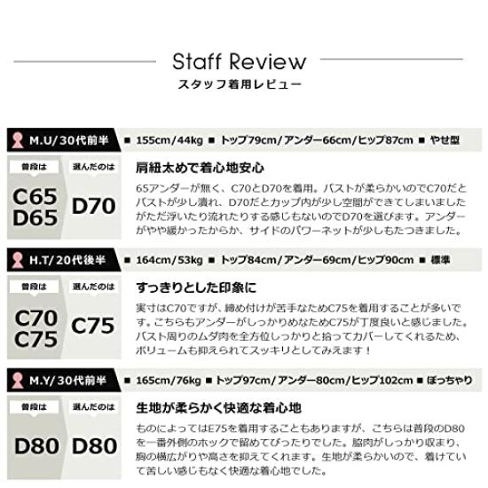 Slim silhouette bra and shorts set that makes large breasts look smaller b12fsa F75 Black [Two Hatch]