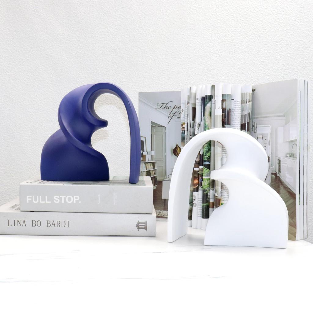 Modern Geometric Arch Ribbon Ornament for Living Room and Office Decor