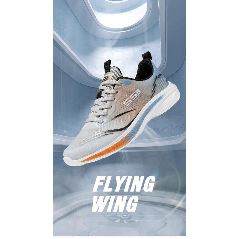 Atmungsaktive Netz-Laufschuhe für Herren, leichte, rutschfeste Freizeit-Sneaker
