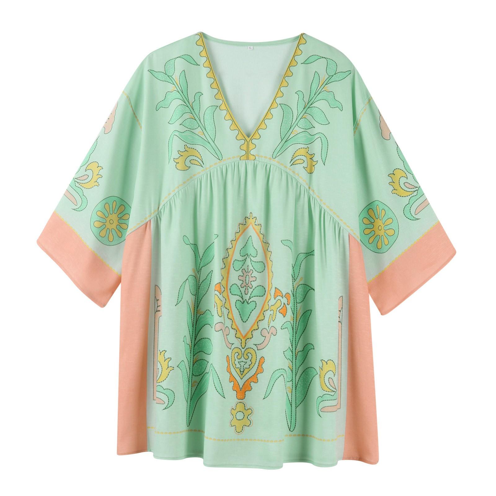 Женское платье с принтом — фото 3